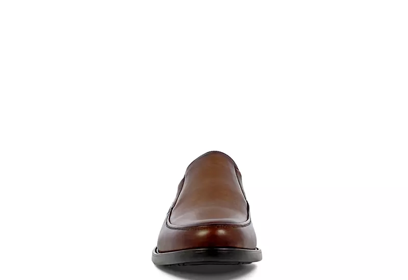 Florsheim Mens Midtown Moc Toe Slip On Oxford - Cognac 5 Florsheim Mens Midtown Moc Toe Slip On Oxford - Cognac - Image 3