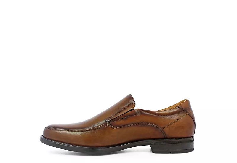 Florsheim Mens Midtown Moc Toe Slip On Oxford - Cognac 6 Florsheim Mens Midtown Moc Toe Slip On Oxford - Cognac - Image 4