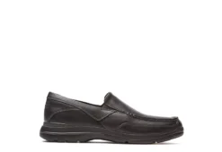 Rockport Mens Junction Point Slip On Oxford - Black -Cheap Vault Of Soles Store US 01 310085 01