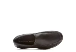Rockport Mens Junction Point Slip On Oxford - Black -Cheap Vault Of Soles Store US 01 310085 02