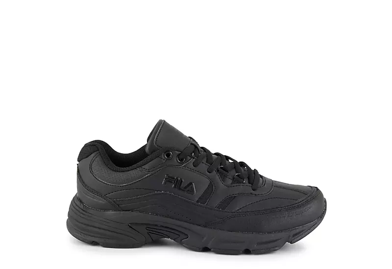 Fila Mens M Memory Workshift Slip Resistant Work Shoe - Black 4 Fila Mens M Memory Workshift Slip Resistant Work Shoe - Black - Image 2