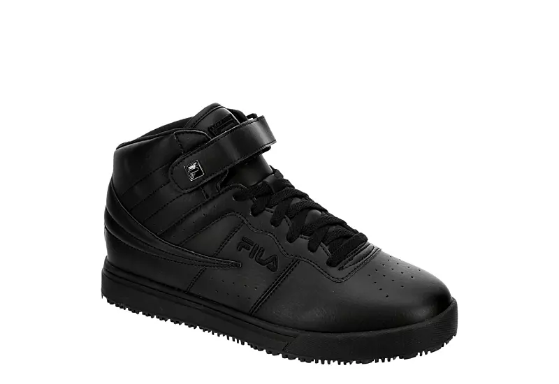 Fila Mens Vulc 13 Sr Slip Resistant Work Shoe - Black 3 Fila Mens Vulc 13 Sr Slip Resistant Work Shoe - Black