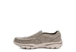 Skechers Mens Moseco Slip On Sneaker - Taupe -Cheap Vault Of Soles Store US 01 335293 03