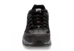 Skechers Mens 77055 Steel Toe Work Shoe - Black 11 Skechers Mens 77055 Steel Toe Work Shoe - Black -Cheap Vault Of Soles Store US 01 355057 02