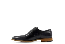 Stacy Adams Mens Dunbar Wingtip Oxford - Black -Cheap Vault Of Soles Store US 01 400041 03