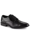 Stacy Adams Mens Waltham Cap Toe Oxford - Black -Cheap Vault Of Soles Store US 01 423099 00
