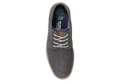 Nunn Bush Mens Barklay Canvas Oxford - Dark Grey -Cheap Vault Of Soles Store US 01 500464 05