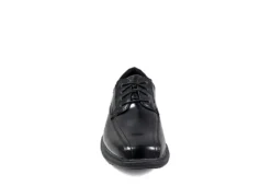Nunn Bush Mens Bartole Street Bike Toe Oxford - Black -Cheap Vault Of Soles Store US 01 500486 02
