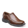 Nunn Bush Mens Bleeker Street Bike Toe Slip On Oxford - Cognac -Cheap Vault Of Soles Store US 01 500489 00
