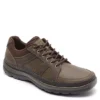 Rockport Mens Get Your Kicks Mudguard Blucher Sneaker - Dark Brown -Cheap Vault Of Soles Store US 01 500523 00