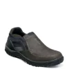 Nunn Bush Mens Quest Moc Toe Slip On Oxford - Dark Grey -Cheap Vault Of Soles Store US 01 500697 00