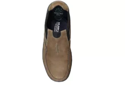 Nunn Bush Mens Quest Moc Toe Slip On Oxford - Tan 14 Nunn Bush Mens Quest Moc Toe Slip On Oxford - Tan -Cheap Vault Of Soles Store US 01 500699 05