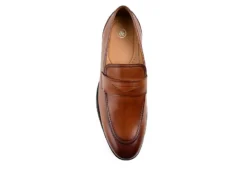 Thomas & Vine Mens Bishop Penny Loafer Oxford - Cognac 14 Thomas & Vine Mens Bishop Penny Loafer Oxford - Cognac -Cheap Vault Of Soles Store US 01 500743 05