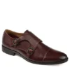 Thomas & Vine Mens Calvin Monk Strap Oxford - Brown -Cheap Vault Of Soles Store US 01 500744 00