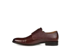 Thomas & Vine Mens Calvin Monk Strap Oxford - Brown 12 Thomas & Vine Mens Calvin Monk Strap Oxford - Brown -Cheap Vault Of Soles Store US 01 500744 03