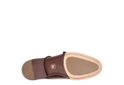 Thomas & Vine Mens Calvin Monk Strap Oxford - Brown 15 Thomas & Vine Mens Calvin Monk Strap Oxford - Brown -Cheap Vault Of Soles Store US 01 500744 06