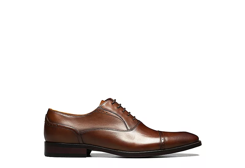 Florsheim Mens Sorrento Cap Toe Oxford - Cognac 4 Florsheim Mens Sorrento Cap Toe Oxford - Cognac - Image 2
