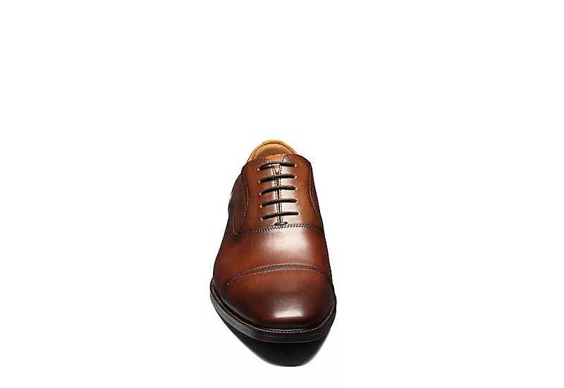 Florsheim Mens Sorrento Cap Toe Oxford - Cognac 5 Florsheim Mens Sorrento Cap Toe Oxford - Cognac - Image 3
