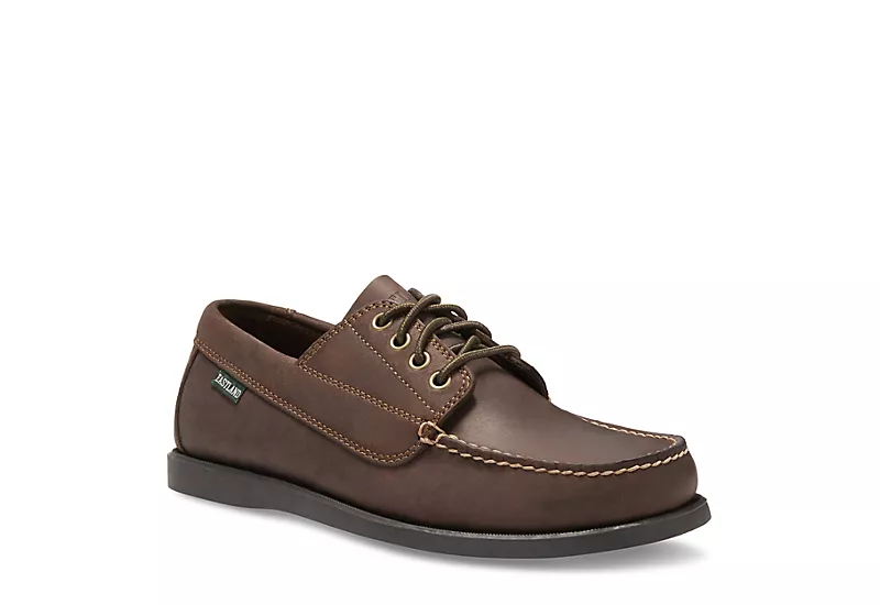 Eastland Mens Falmouth Boat Shoe - Brown 3 Eastland Mens Falmouth Boat Shoe - Brown
