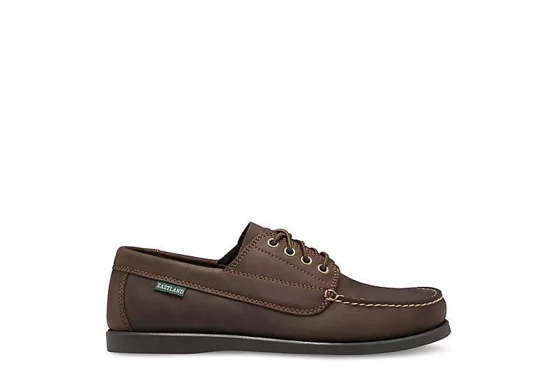 Eastland Mens Falmouth Boat Shoe - Brown 4 Eastland Mens Falmouth Boat Shoe - Brown - Image 2