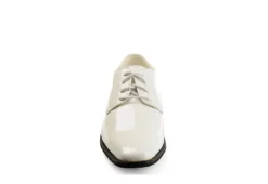 Vance Co Mens Cole Oxford - White -Cheap Vault Of Soles Store US 01 501163 02
