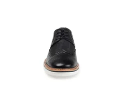 Vance Co Mens Warrick Oxford - Black -Cheap Vault Of Soles Store US 01 501167 02