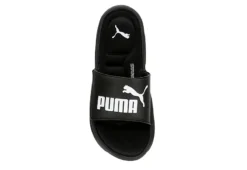 Puma Mens Royal Cat Memory Slide Sandal - Black -Cheap Vault Of Soles Store US 01 501203 05