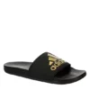 Adidas Mens Adilette Logo Slide Sandal - Black 1 Adidas Mens Adilette Logo Slide Sandal - Black -Cheap Vault Of Soles Store US 01 501277 00