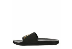 Adidas Mens Adilette Logo Slide Sandal - Black 12 Adidas Mens Adilette Logo Slide Sandal - Black -Cheap Vault Of Soles Store US 01 501277 03
