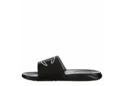Champion Mens Mega Slide Big C Slide Sandal - Black -Cheap Vault Of Soles Store US 01 501319 03