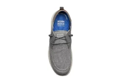 Nunn Bush Mens Brewski Slip On Sneaker - Grey -Cheap Vault Of Soles Store US 01 501369 05