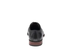Johnston & Murphy Mens Archer Cap Toe Oxford - Black -Cheap Vault Of Soles Store US 01 501385 03