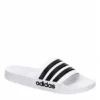 Adidas Mens Adilette Shower Slide Sandal - White 2 Adidas Mens Adilette Shower Slide Sandal - White -Cheap Vault Of Soles Store US 01 501458 00