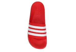 Adidas Mens Adilette Shower Slide Sandal - Red -Cheap Vault Of Soles Store US 01 501459 05