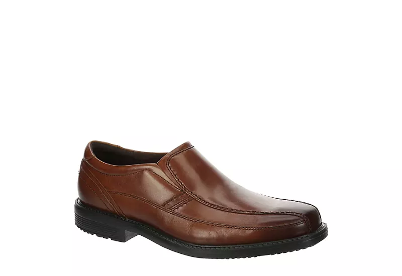 Rockport Mens Style Leader 2 Bike Toe Slip On Oxford - Brown 3 Rockport Mens Style Leader 2 Bike Toe Slip On Oxford - Brown