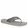 Heydude Mens Sami Flip Flop Sandal - Grey -Cheap Vault Of Soles Store US 01 501478 00