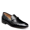 Stacy Adams Mens Ferdinand Moc Toe Slip On Oxford - Black -Cheap Vault Of Soles Store US 01 501551 00