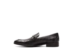 Stacy Adams Mens Ferdinand Moc Toe Slip On Oxford - Black -Cheap Vault Of Soles Store US 01 501551 03