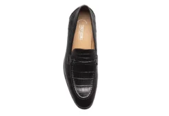 Stacy Adams Mens Ferdinand Moc Toe Slip On Oxford - Black -Cheap Vault Of Soles Store US 01 501551 05