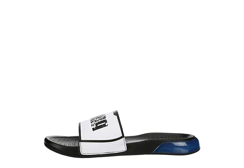 Puma Mens Viz Tech Slide Sandal - White 6 Puma Mens Viz Tech Slide Sandal - White - Image 4