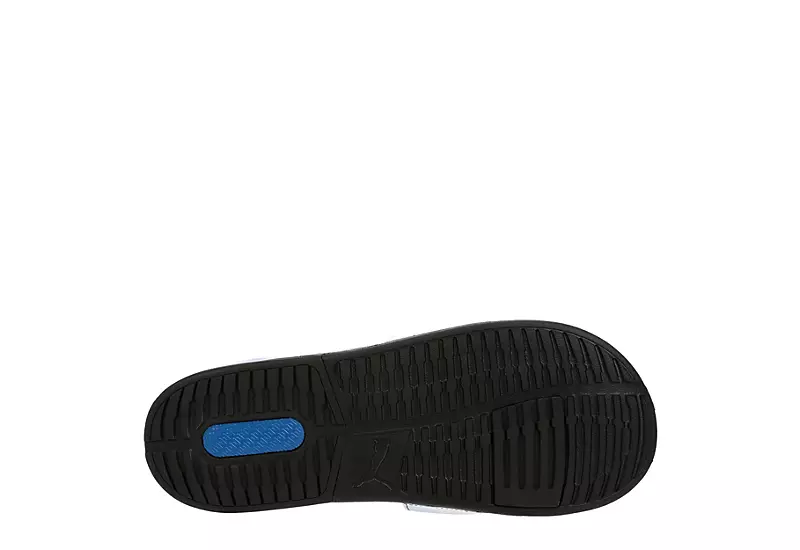 Puma Mens Viz Tech Slide Sandal - White 9 Puma Mens Viz Tech Slide Sandal - White - Image 7