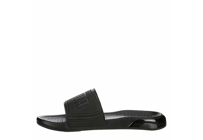 Puma Mens Viz Tech Slide Sandal - Black 6 Puma Mens Viz Tech Slide Sandal - Black - Image 4