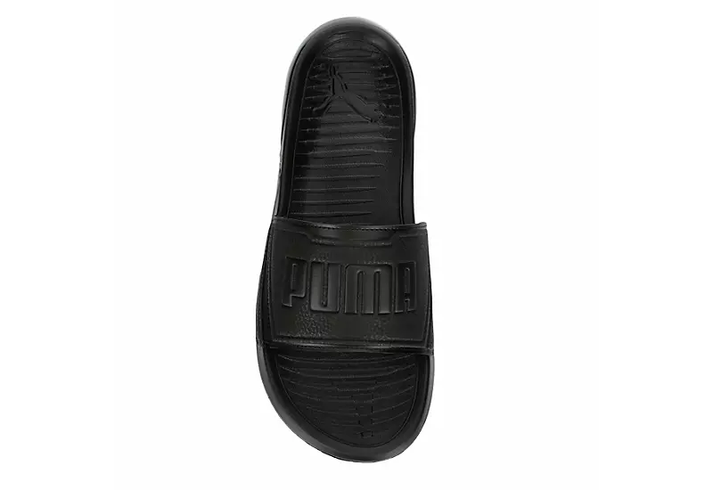 Puma Mens Viz Tech Slide Sandal - Black 8 Puma Mens Viz Tech Slide Sandal - Black - Image 6