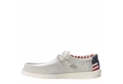 Heydude Mens Wally Slip On Sneaker - White -Cheap Vault Of Soles Store US 01 501573 03