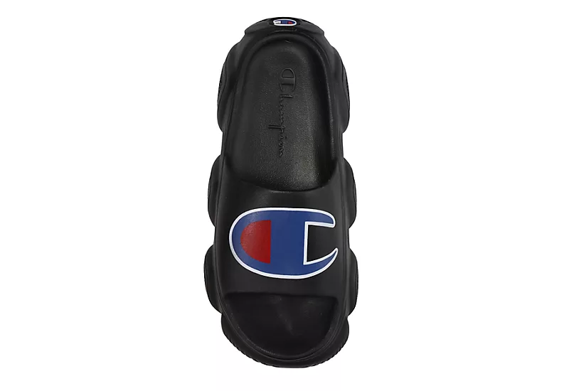 Champion Mens Meloso Squish Slide Sandal - Black 8 Champion Mens Meloso Squish Slide Sandal - Black - Image 6