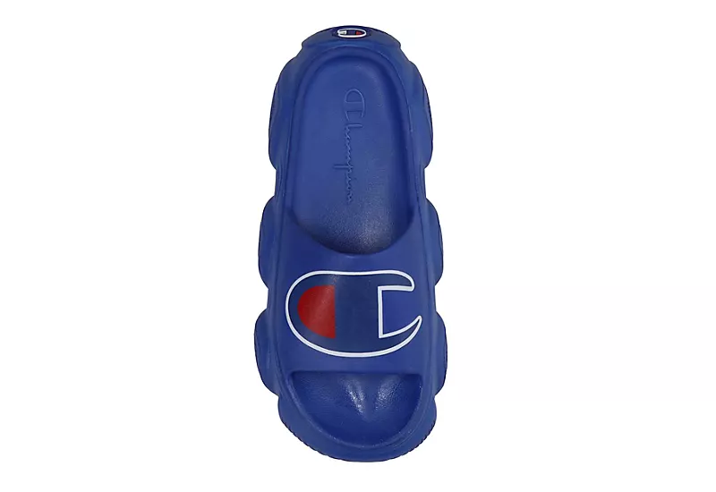 Champion Mens Meloso Squish Slide Sandal - Blue 8 Champion Mens Meloso Squish Slide Sandal - Blue - Image 6