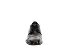 Franco Fortini Mens Up Town Oxford - Black -Cheap Vault Of Soles Store US 01 501715 02