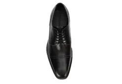 Franco Fortini Mens Up Town Oxford - Black -Cheap Vault Of Soles Store US 01 501715 05