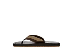 Day Five Mens Coast Flip Flop Sandal - Chocolate -Cheap Vault Of Soles Store US 01 501728 03