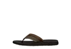 Day Five Mens Board Walk Flip Flop Sandal - Brown -Cheap Vault Of Soles Store US 01 501730 03